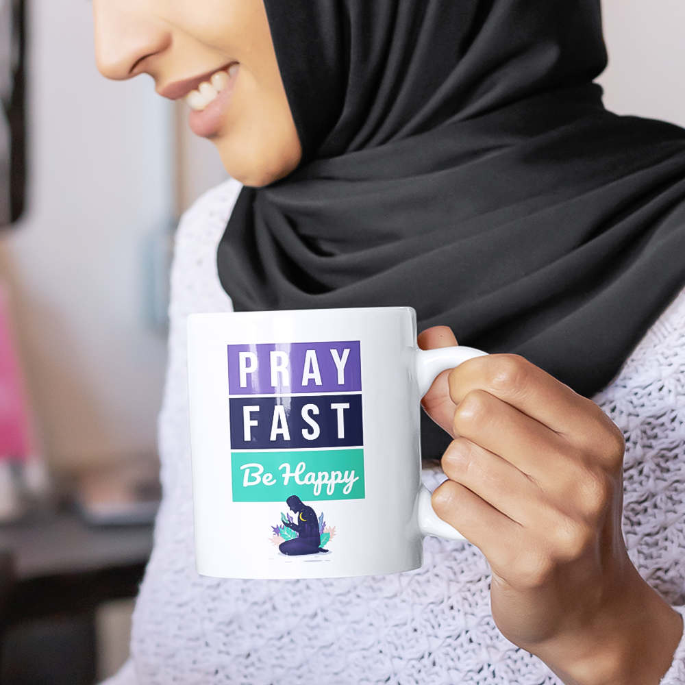 Tasse - PRAY, FAST, Be Happy