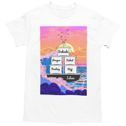 5 Säulen des Islam | Islamisches T-Shirt