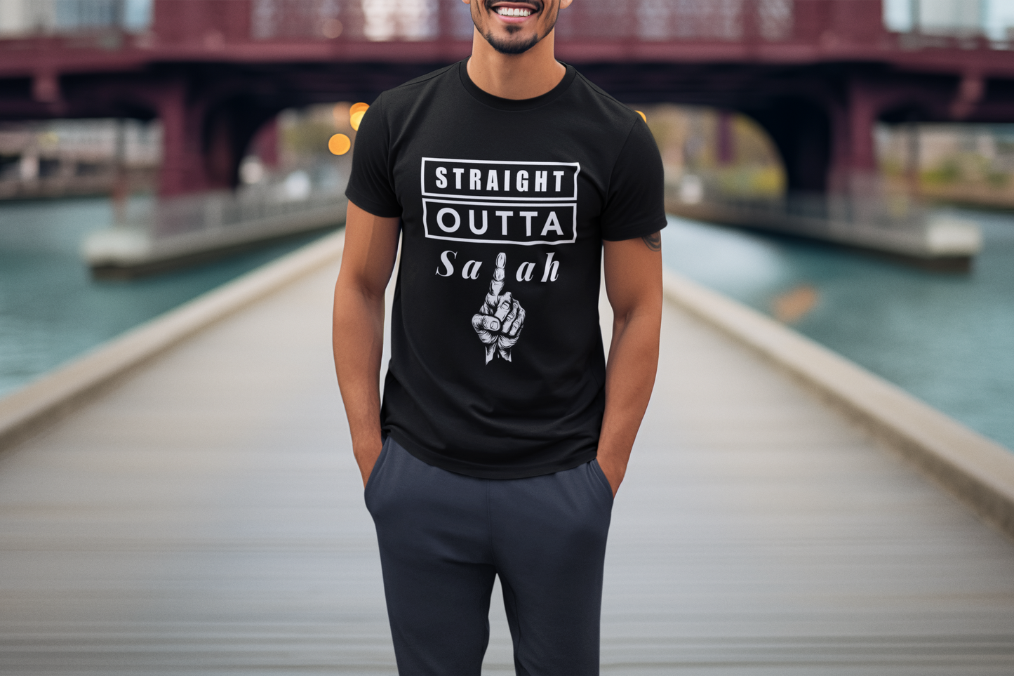 STRAIGHT OUTTA Salah | Islamisches T-Shirt